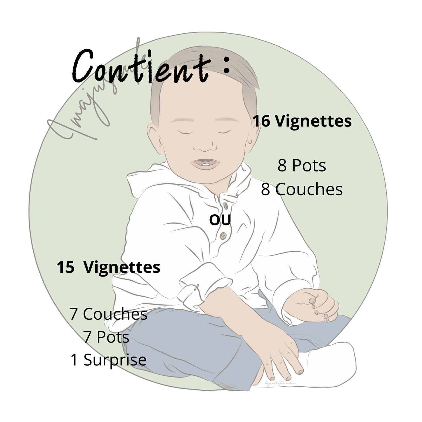 En route vers le pot - Vert