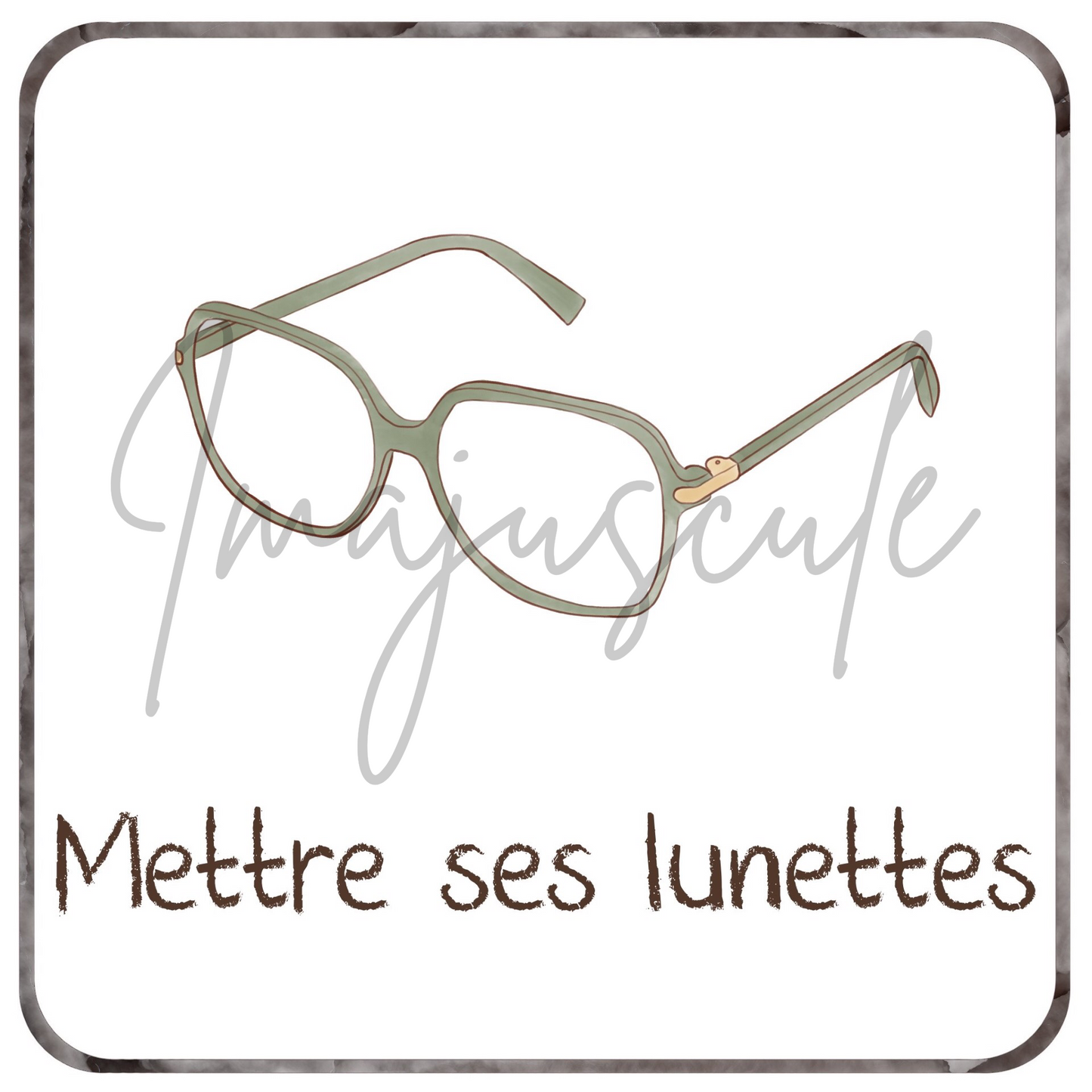 Mettre ses lunettes