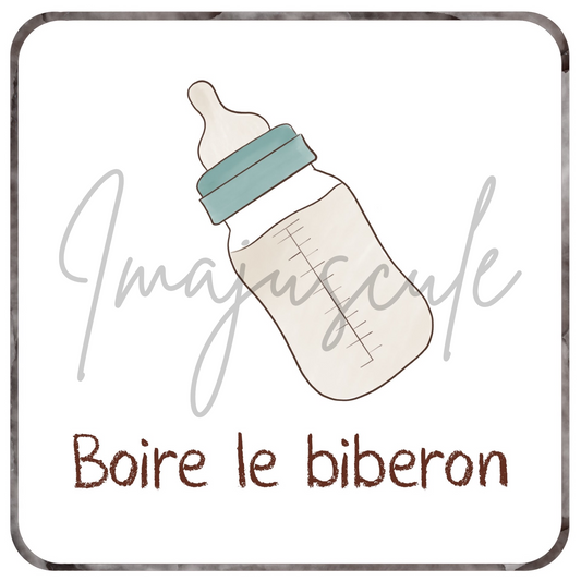 Boire le biberon