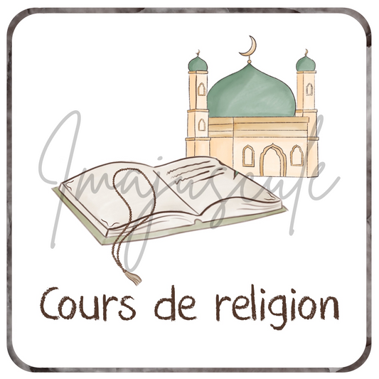 Cours de religion - Mosquée