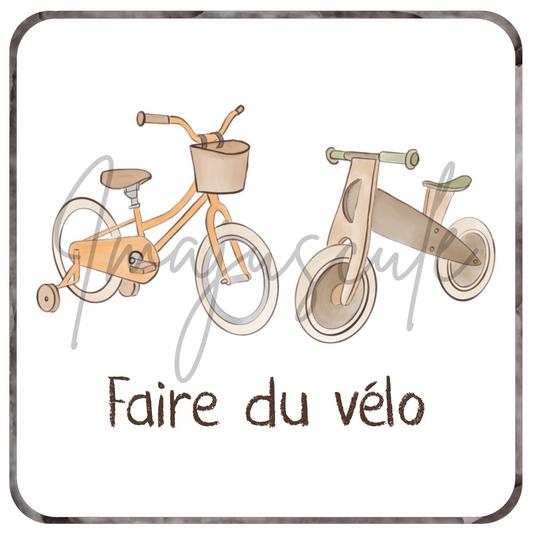 Faire du vélo