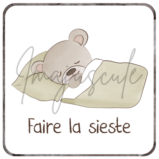 Faire la sieste