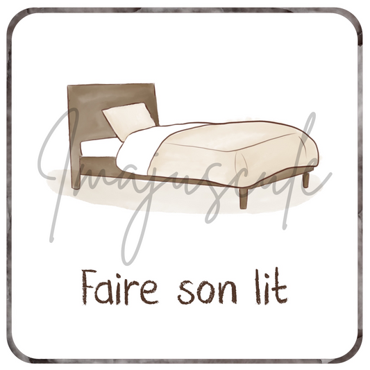 Faire son lit