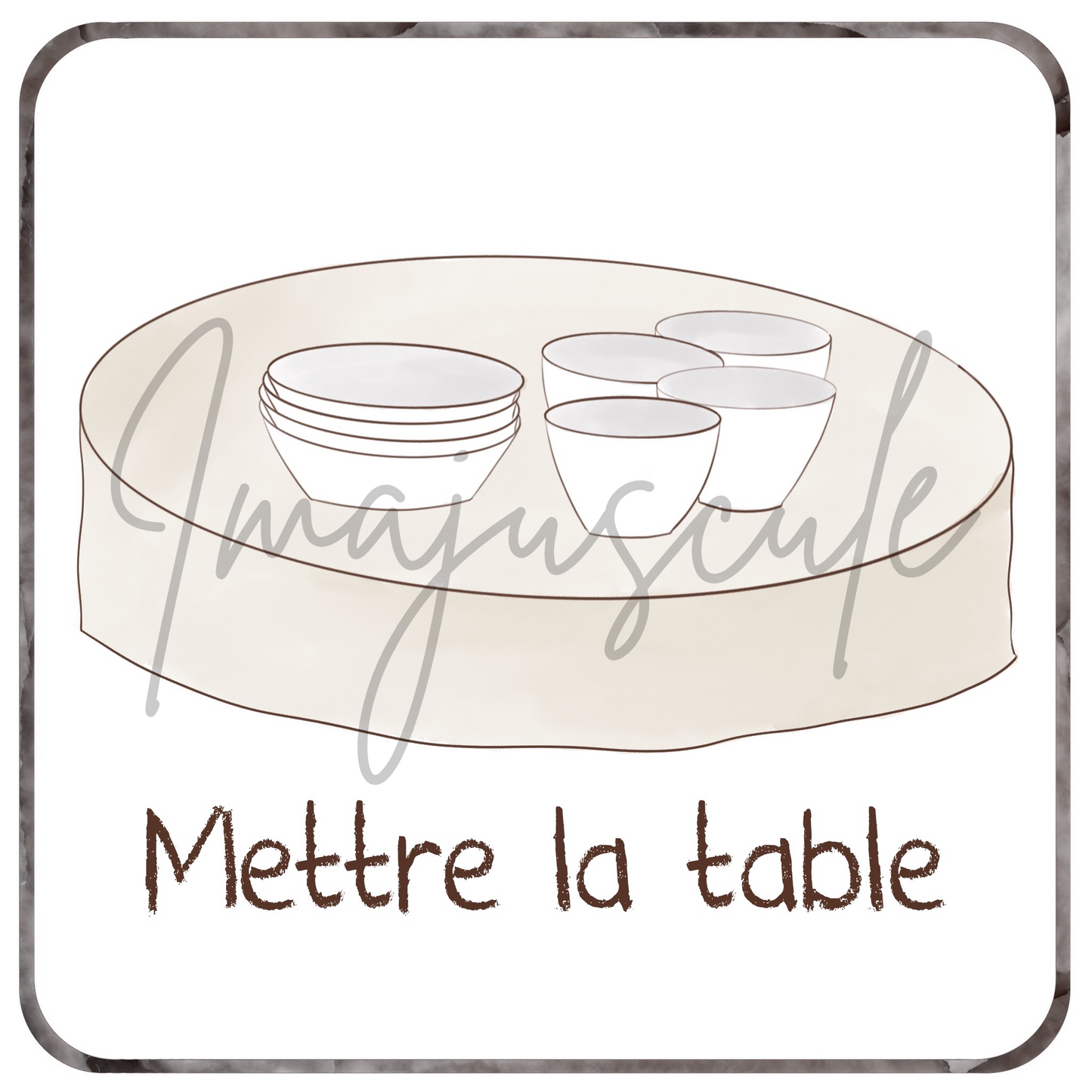 Mettre la table