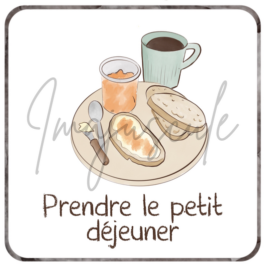 Prendre le petit déjeuner