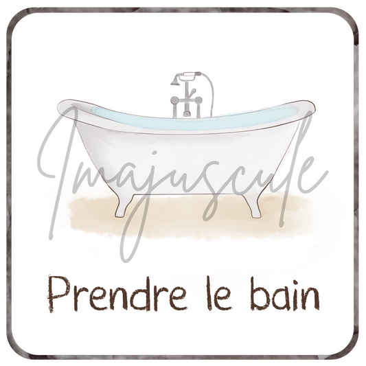 Prendre le bain