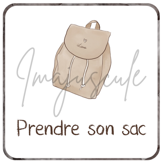 Prendre son sac